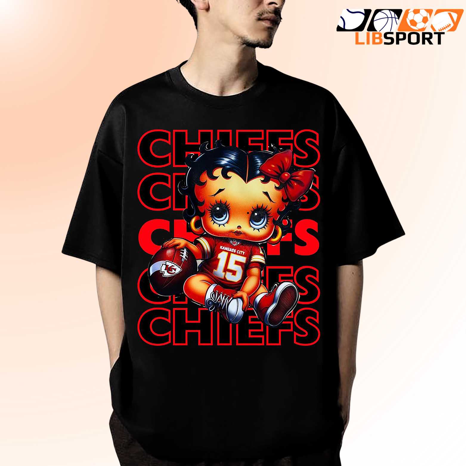 Kansas City Chiefs Cute Girl T Shirt, Nfl Football Fan Tee, Unisex Game Day Merch